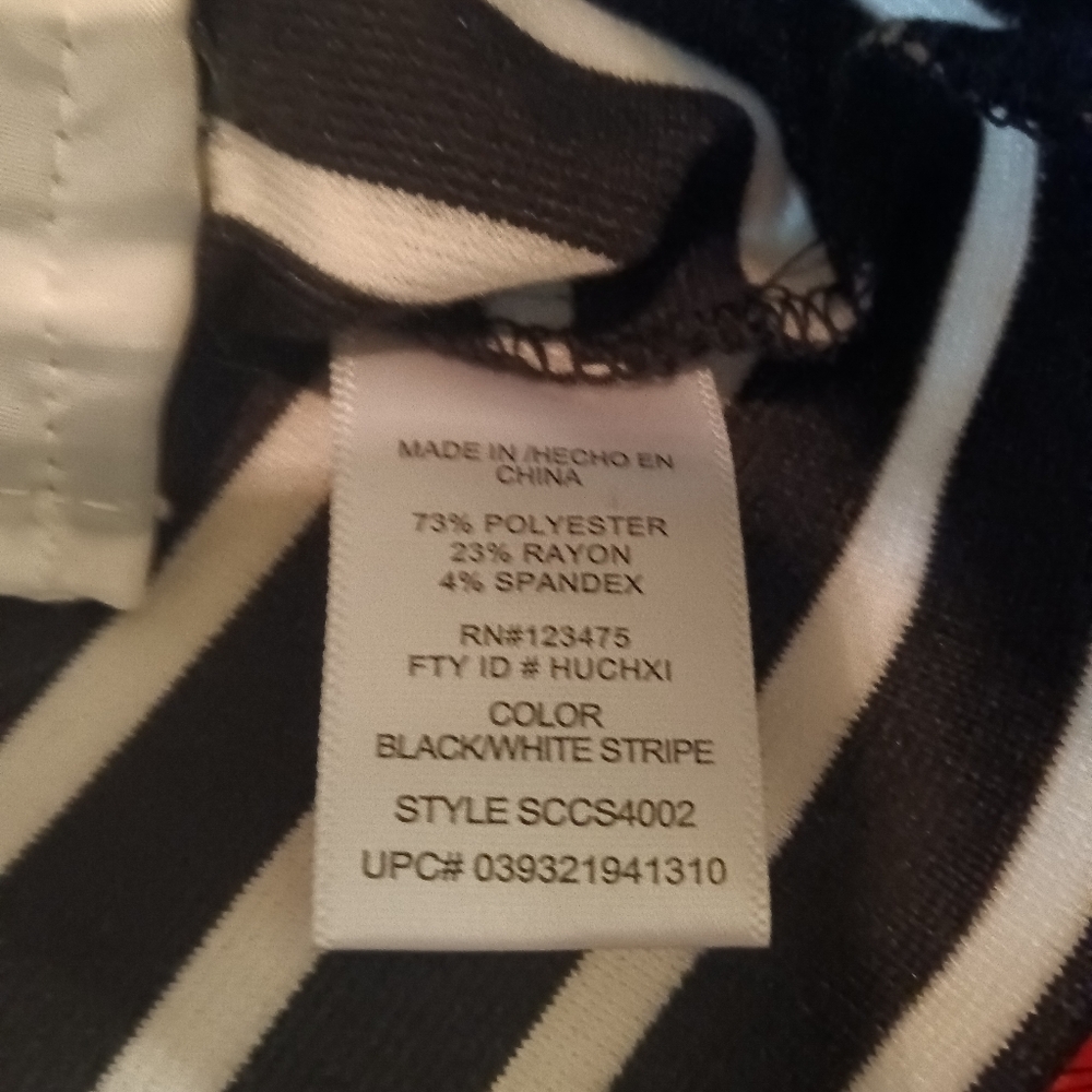 Christian Siriano Runway Style Black And White Striped Women's Blazer - Picture 7 of 7